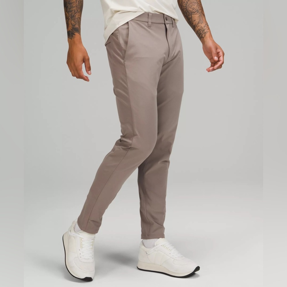 Lululemon Commission Slim-Fit Pant 32" *Warpstreme - Carbon Dust | NWOT | 36x32